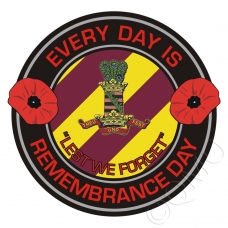 11th Hussars (Prince Albert's Own) Remembrance Day Sticker